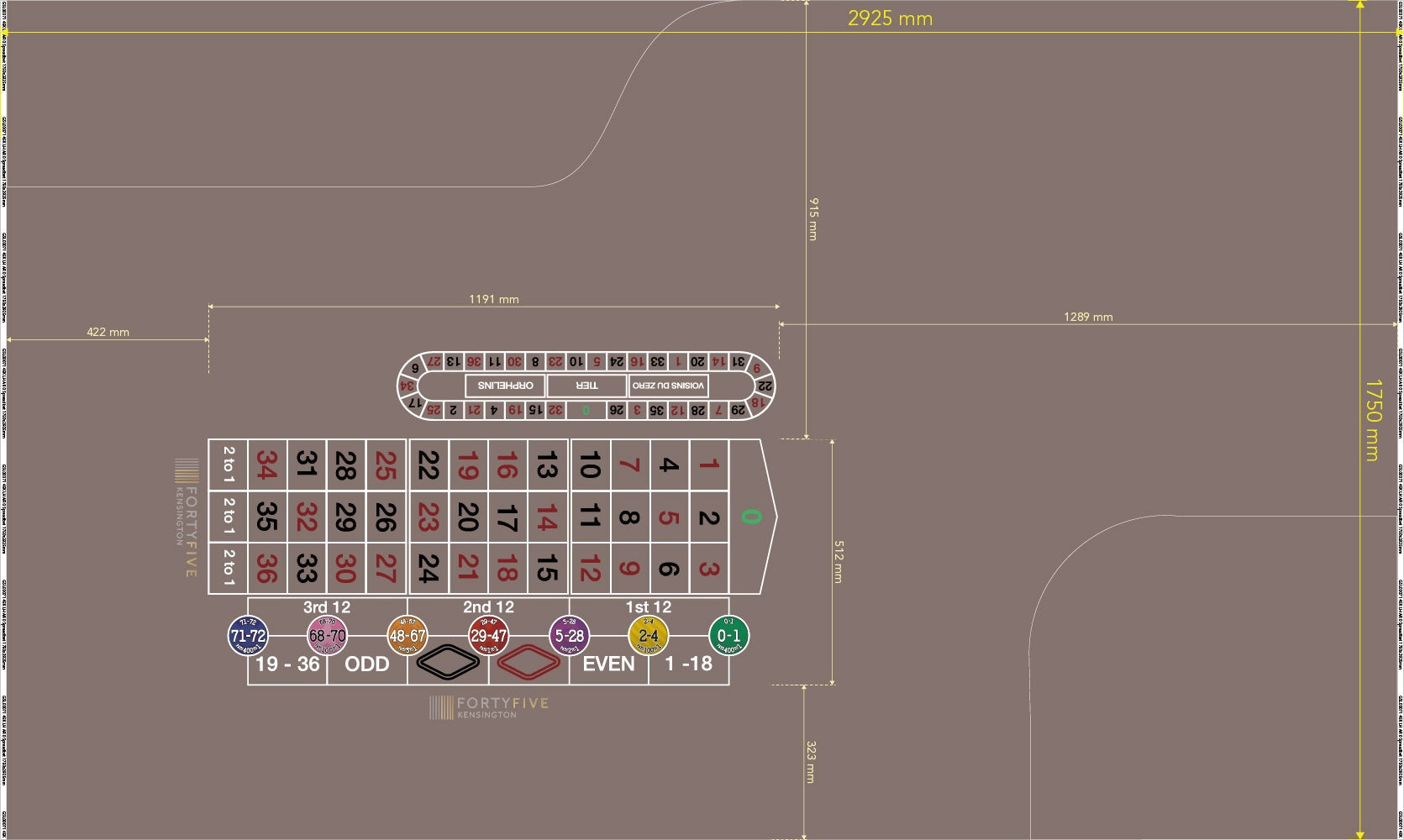 Layout, LH AR, NB, 0, Spreadbet, 45 Kensington Grey