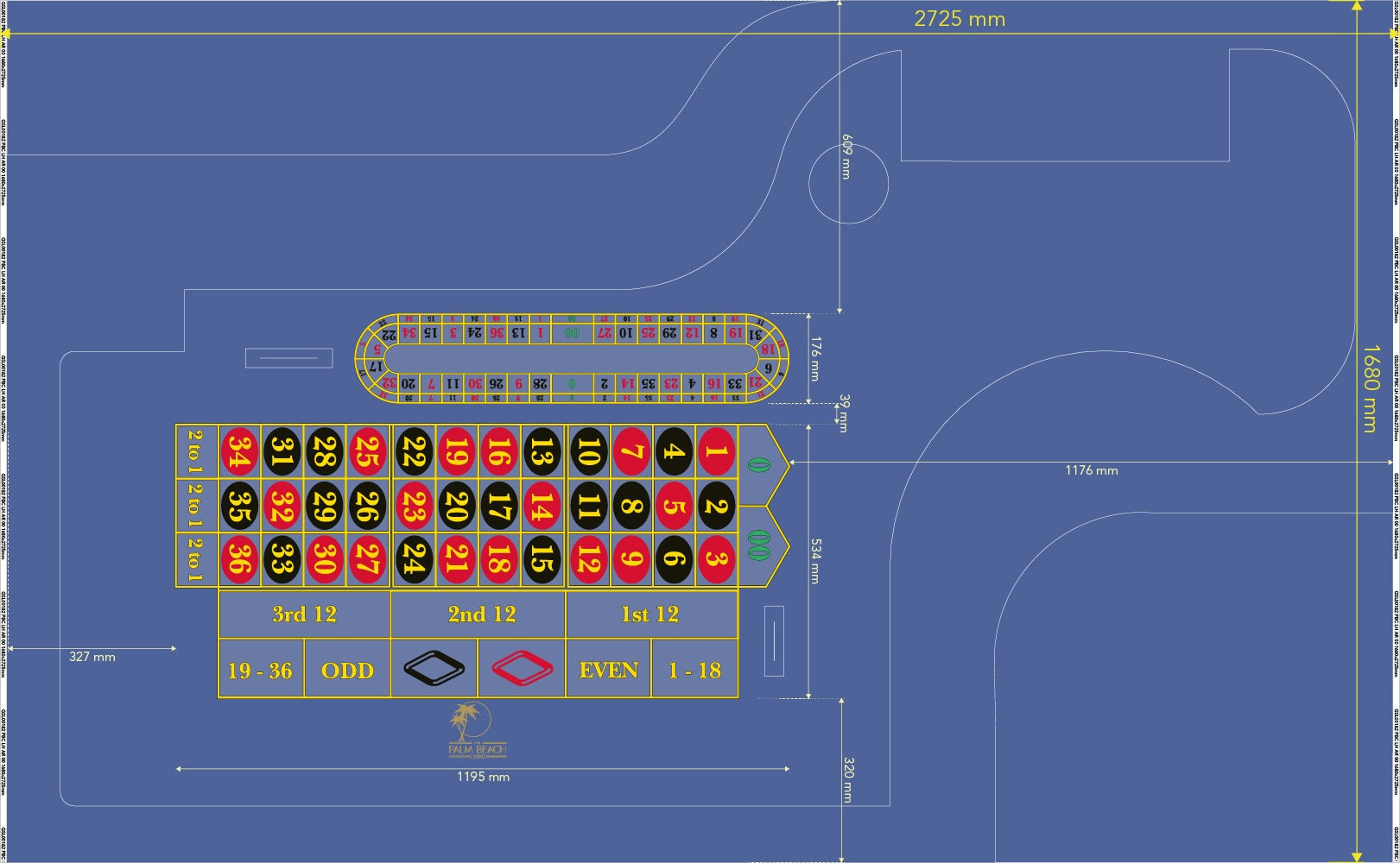 Layout, LH AR, NB, 00, Palm Beach Cairo, Blue