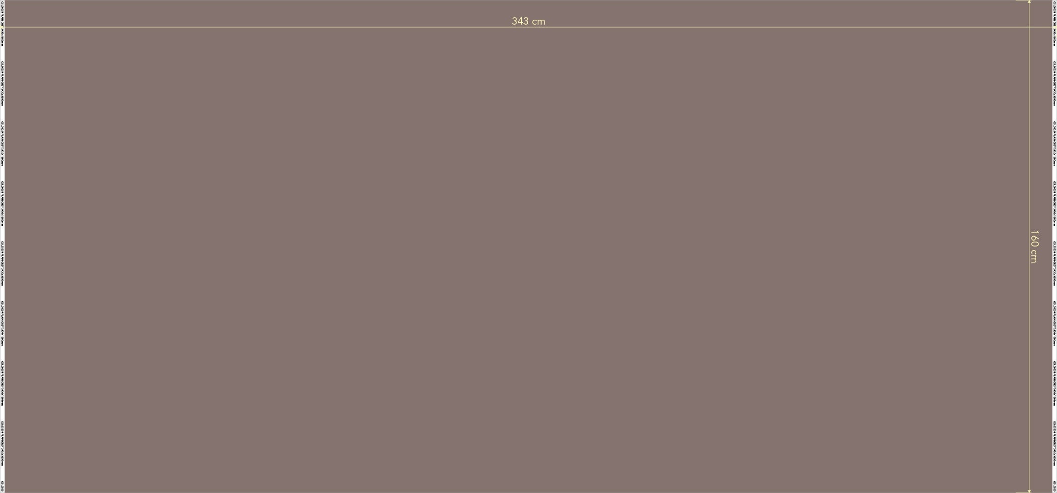 Layout Plain Grey 3m40
