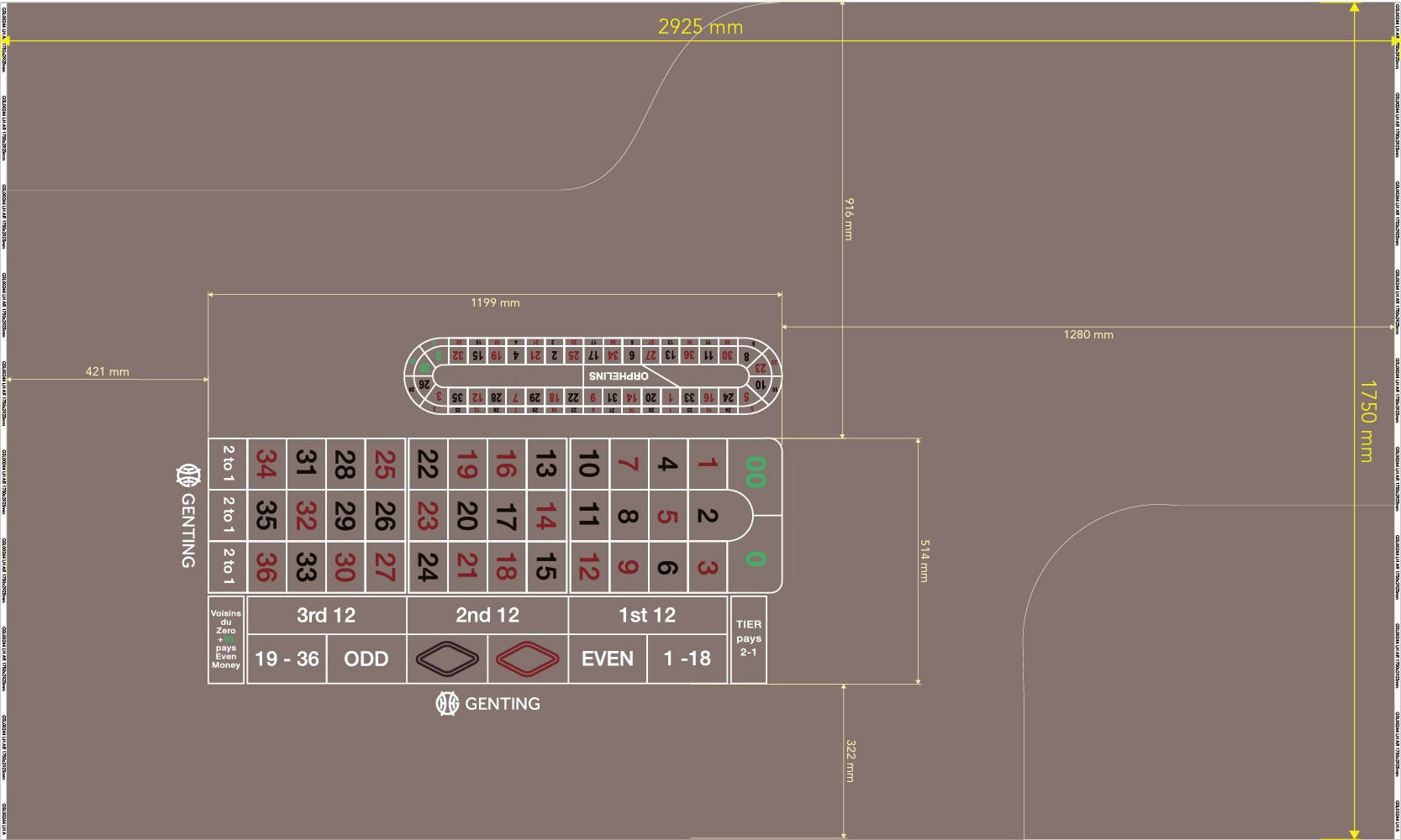 Layout, AR, NB, Double Zero, 00, Tier