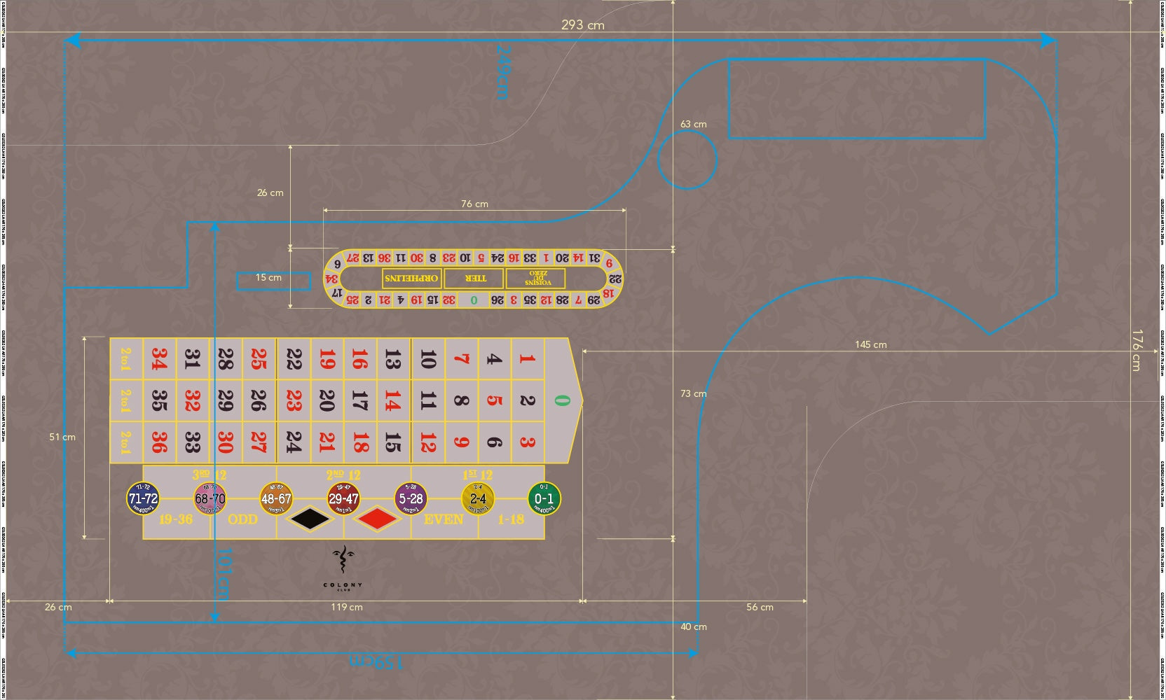 Layout, LH AR, NB, 0, Spreadbet, Colony