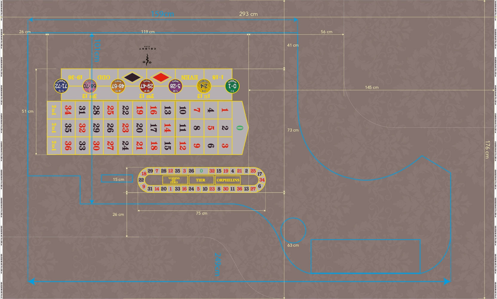 Layout, RH AR, NB, 0, Spreadbet, Colony